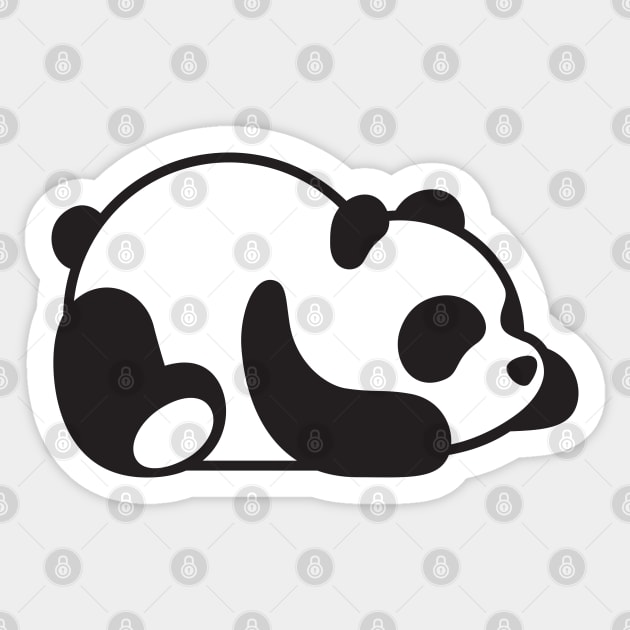 Panda - Cute Panda Sticker by KC Happy Shop